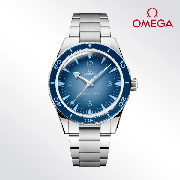 99新 Omega/欧米茄 周年纪念海马300/表径41mm/公60100元