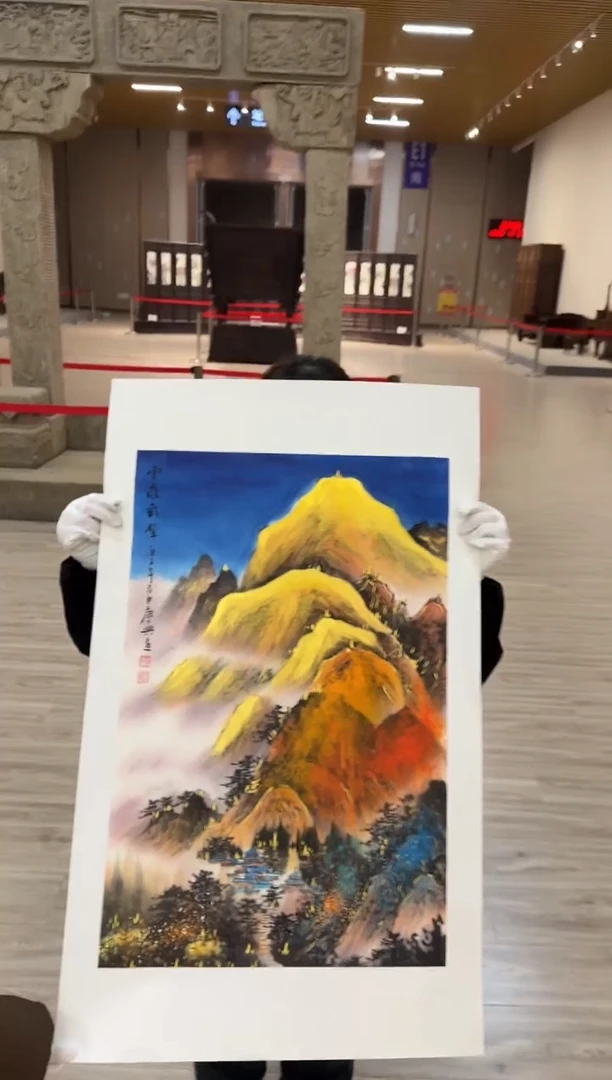 国画18赵隆轩美术馆李庆兴老师作品