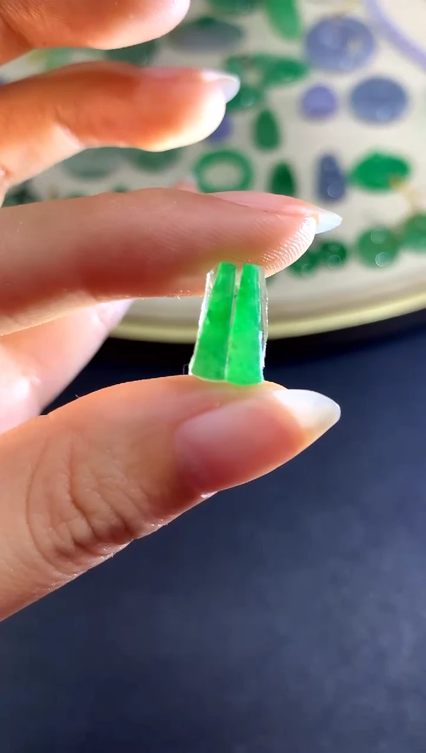 未镶嵌定制翡翠毛货翡翠|880
