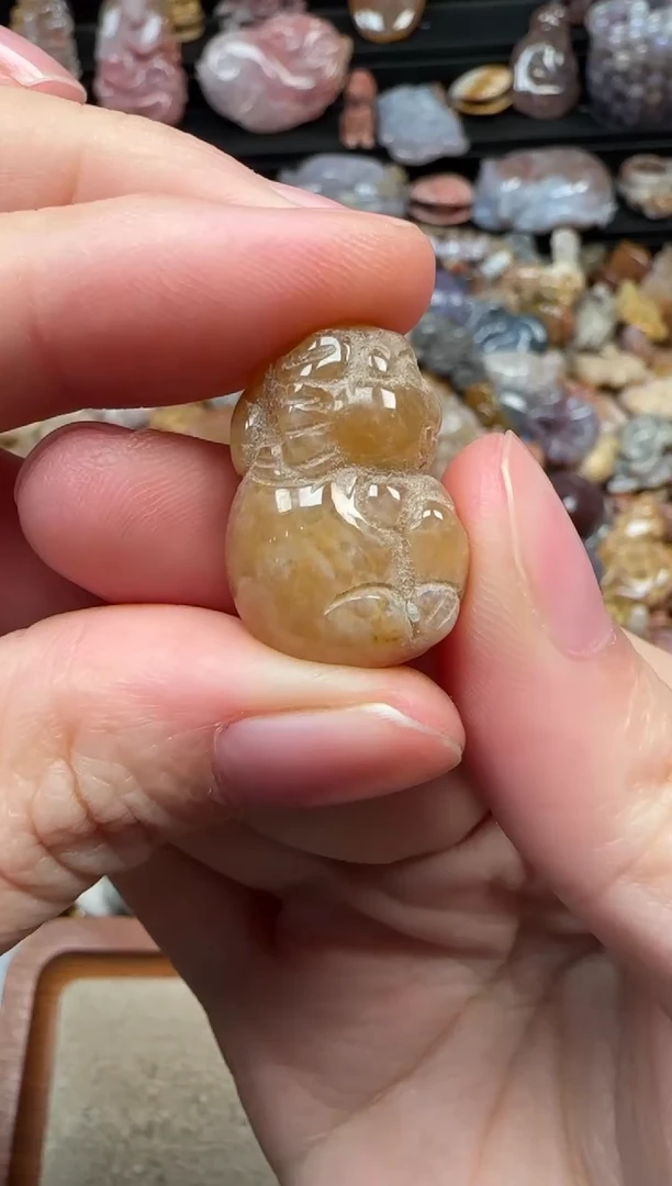 颈饰未镶嵌硅化珊瑚（珊瑚玉）753