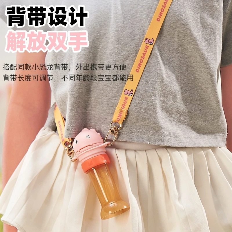 儿童矿泉水吸管盖二合一水瓶转换头宝宝喝水防呛神器便携硅胶直饮