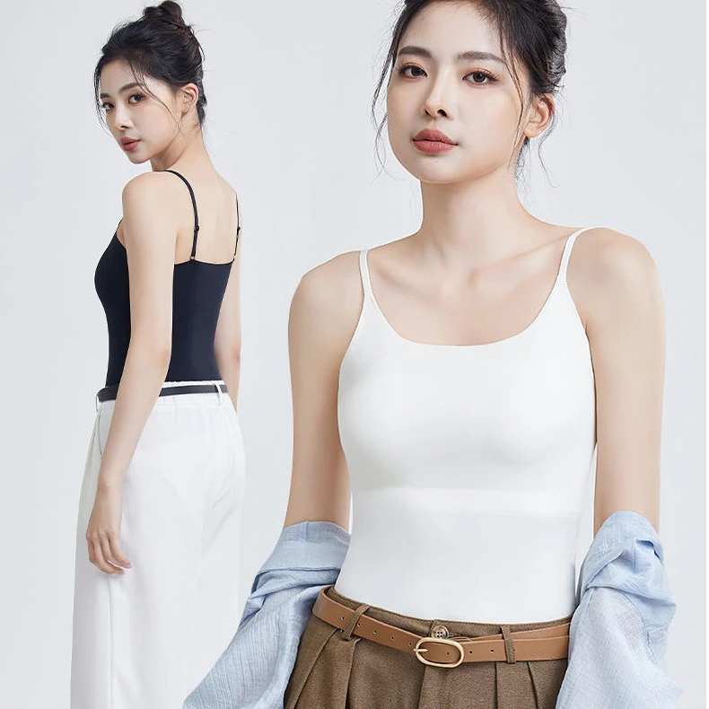 克尔伦贝10A抑菌凉感背心弹性包容舒适承托修身显瘦无痕贴肤9931