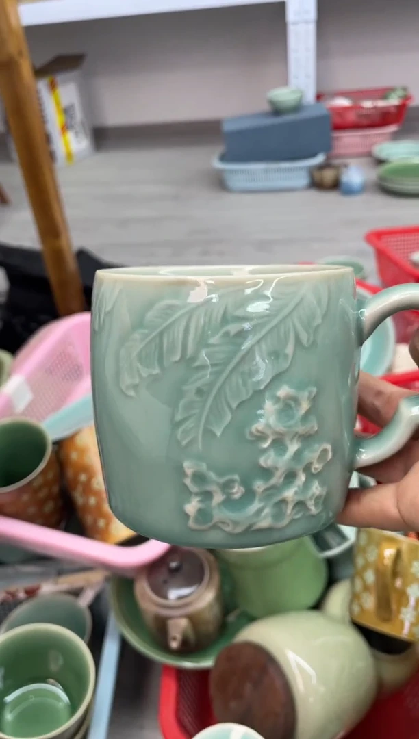 瓷特价福利 微瑕 慧仙青瓷