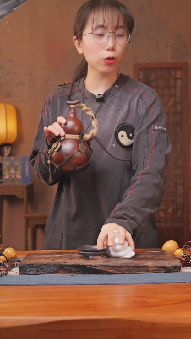 1897号链接精品大漆葫芦现货现发[一物一拍]