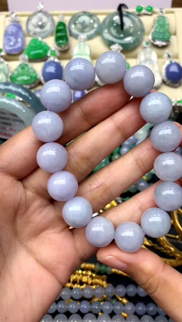 未镶嵌手串翡翠82-中国好珍宝