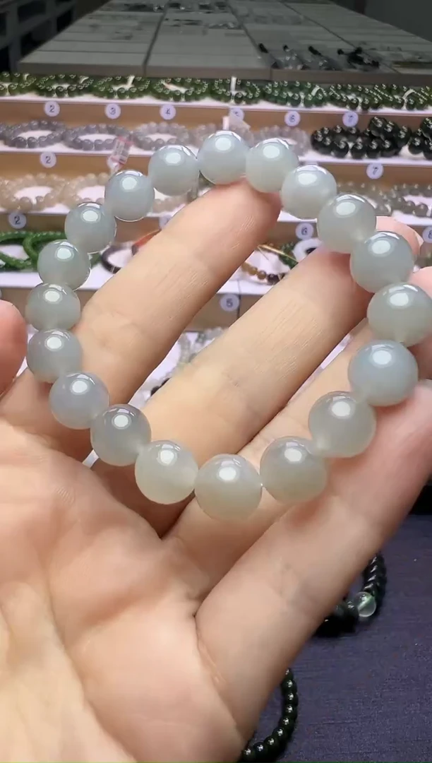 手串未镶嵌和田玉36号链接卡10mm