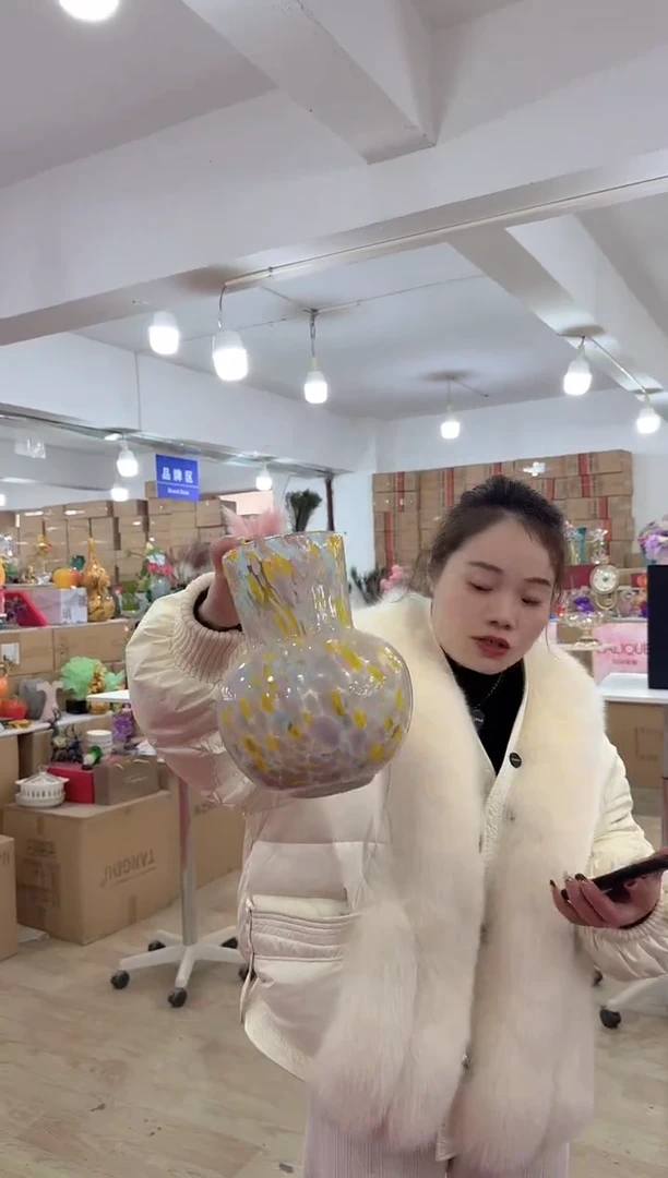 【闪购商品】无铅玻璃甄选花器-x-早361