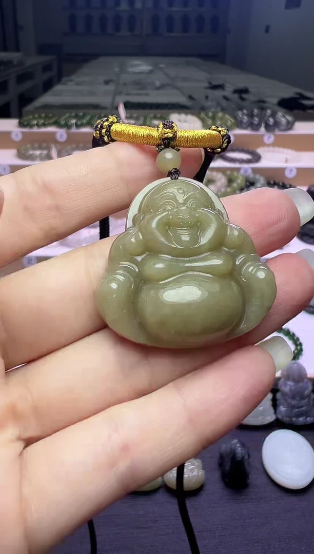 颈饰未镶嵌和田玉104号链接 卡35*35*11mm