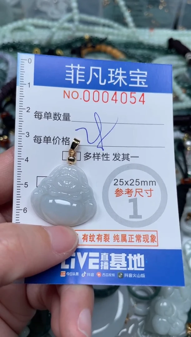 【闪购商品】翡翠颈饰未镶嵌00..4054