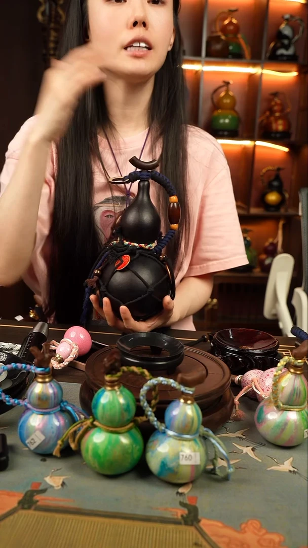 788号500ml左右非遗大漆酒葫芦