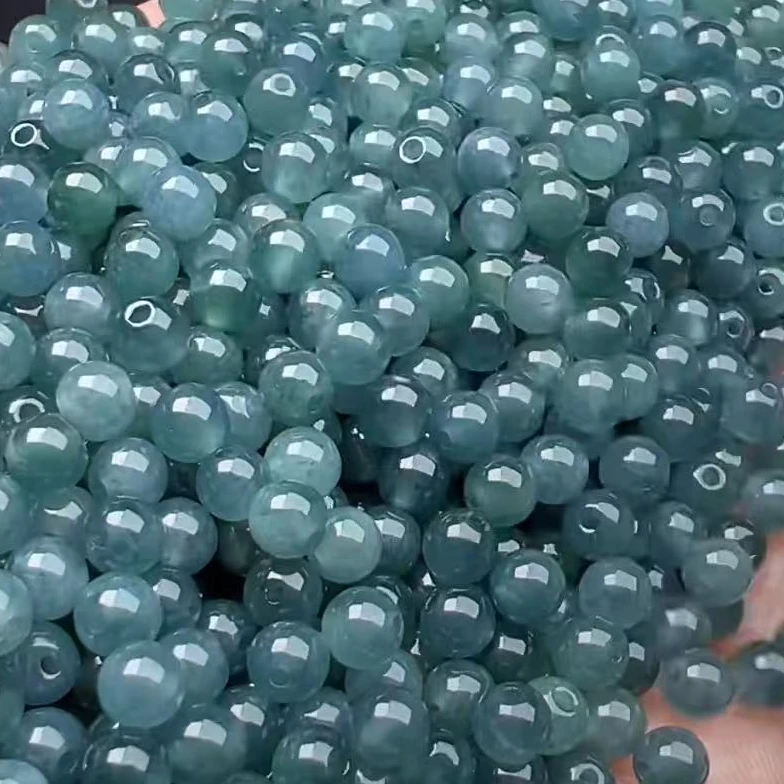 【D801-899】翡翠散珠配件DIY