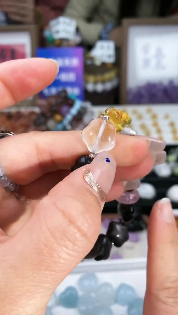 【闪购商品】水晶颈饰未镶嵌103a多样性发其一/3.7/1个