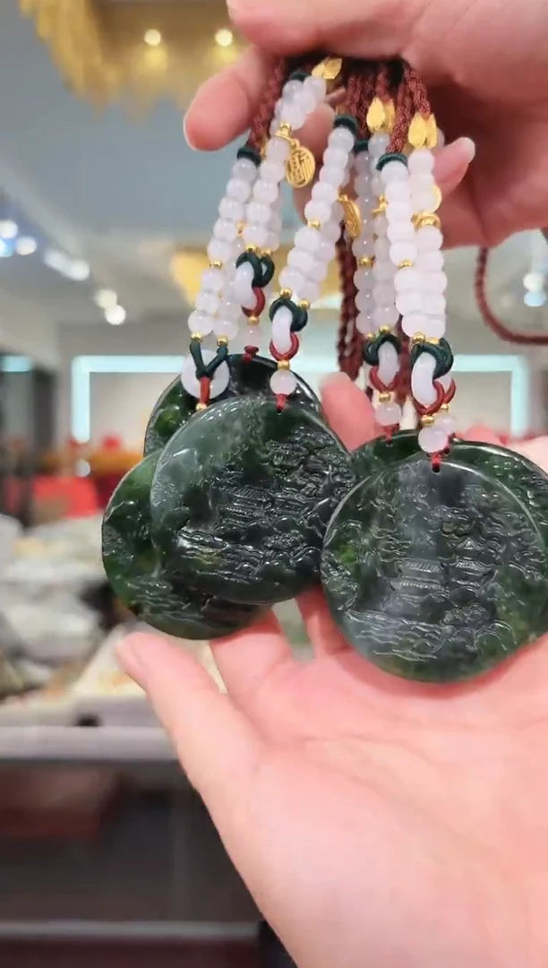 颈饰未镶嵌和田玉吊坠多样式发货只发一个