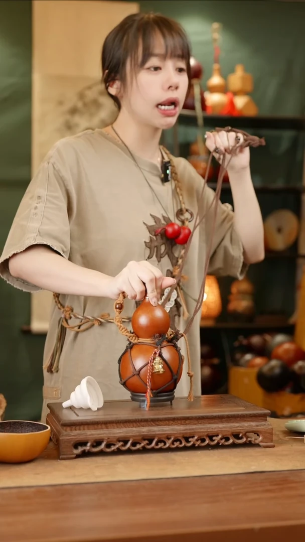 43号精品天然大漆酒葫芦一物一拍~