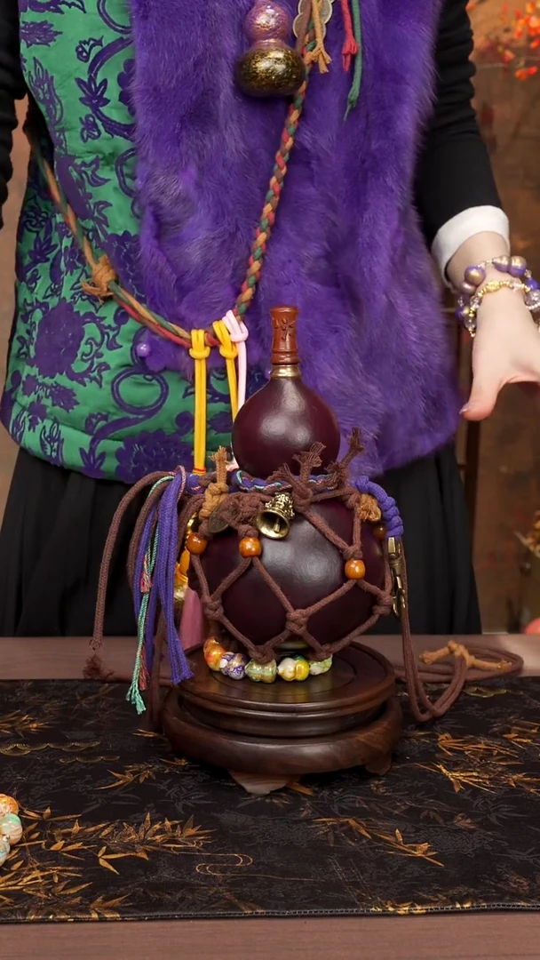 348--精品大漆酒葫芦-----98