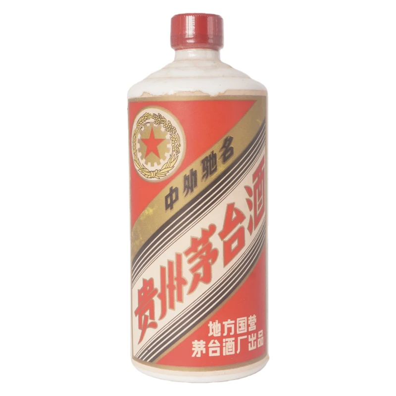 1985年贵州茅台地方某营54度酱香型白酒540ml（1024）++0954