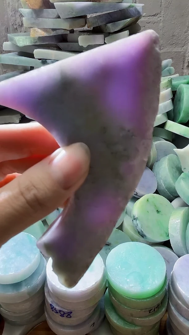裸石翡翠天然翡翠A货石 南 579