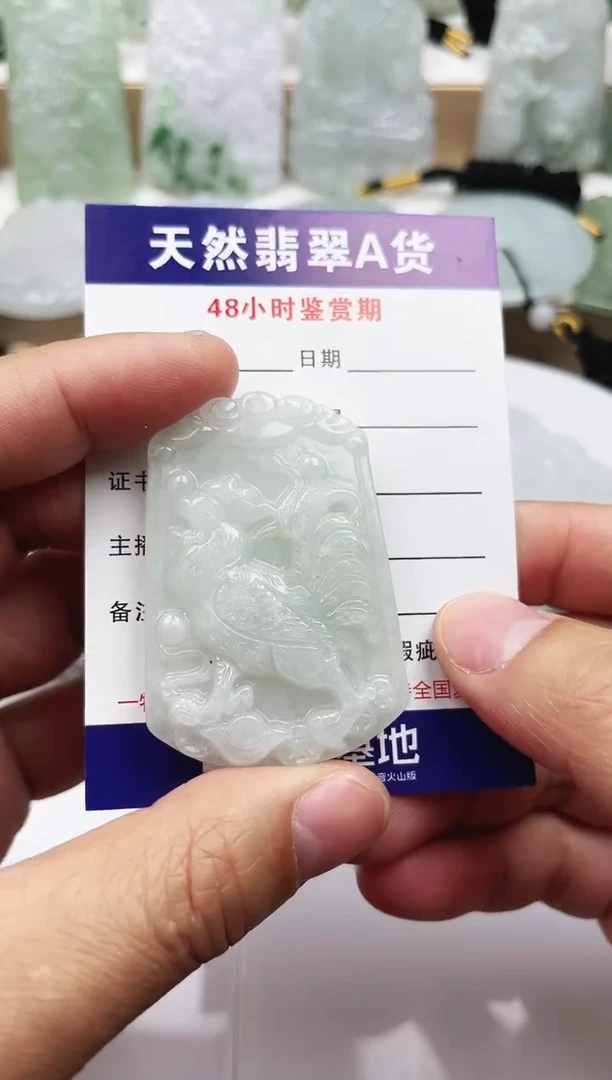 颈饰未镶嵌翡翠