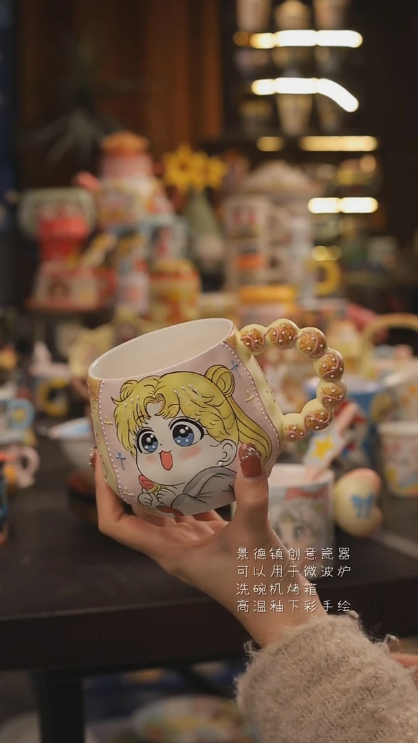 景德镇釉下彩绘设计师款式陶瓷