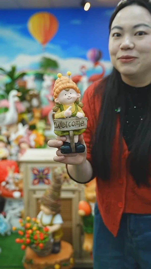 【闪购商品】红陶花园庭院摆件&00&