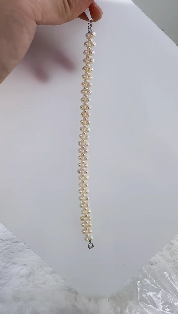 未镶嵌淡水珍珠DA珍珠手链 y312