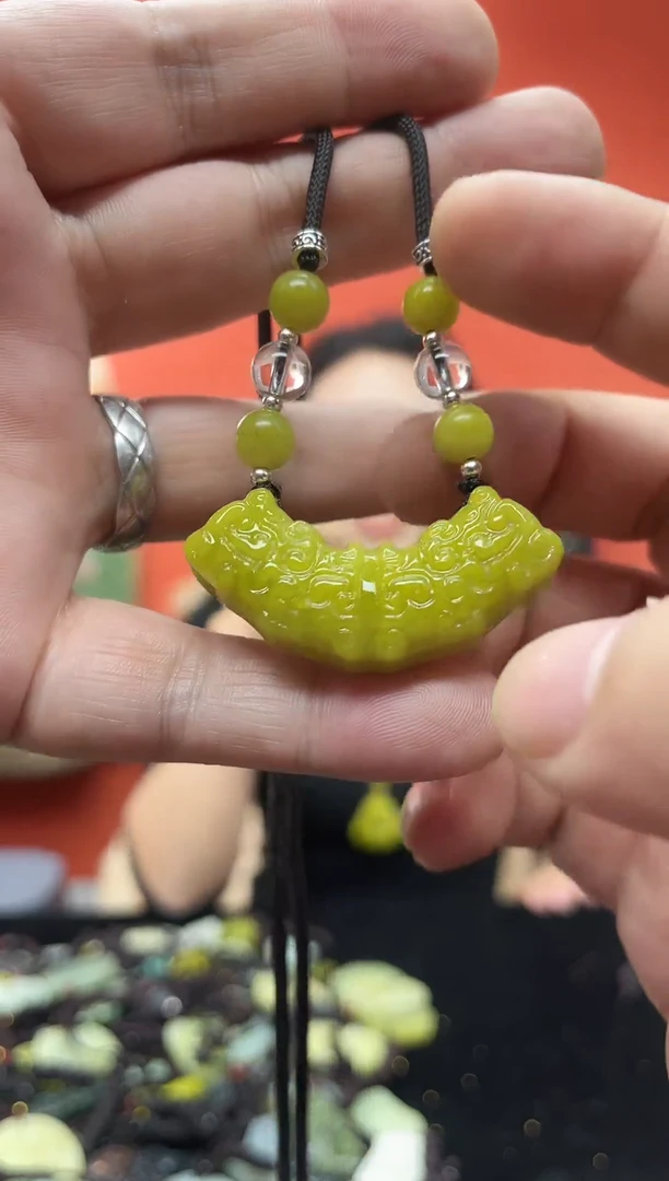 未镶嵌岫玉吊坠多样性发货拍一发一