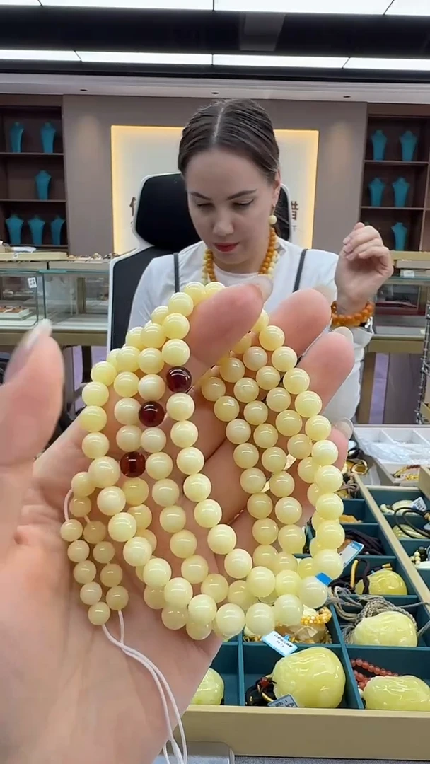 手链琥珀未镶嵌279秒拍号 假一罚三