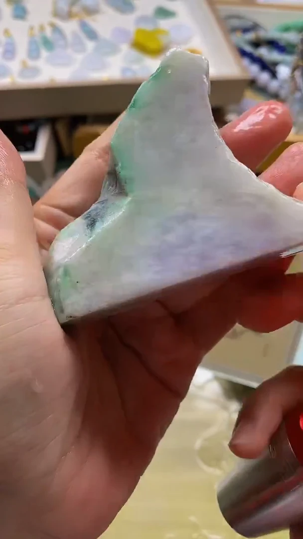 未镶嵌挂件翡翠翡翠A货258