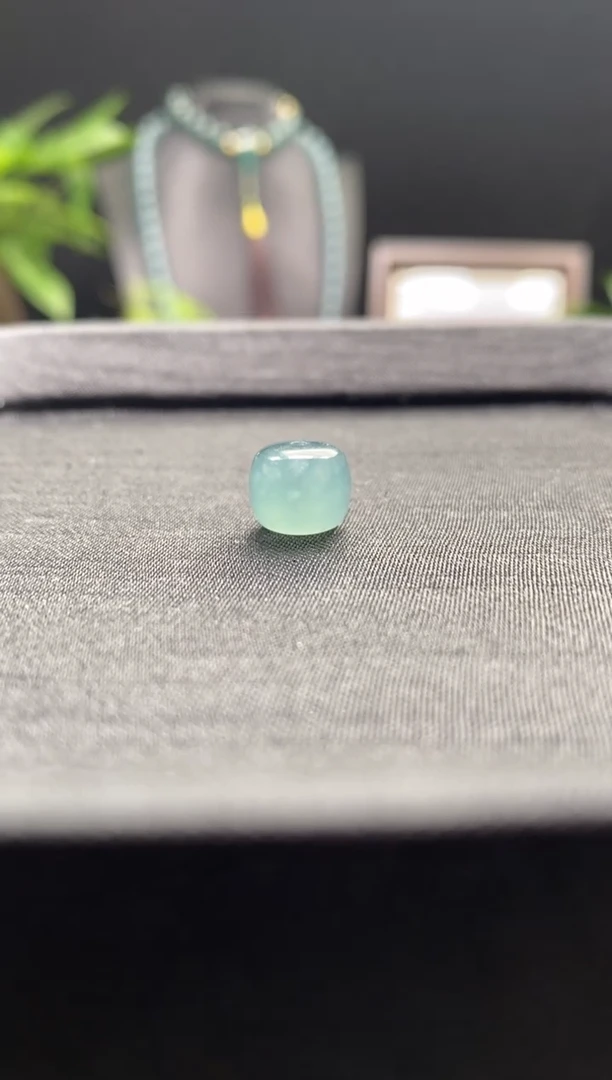 未镶嵌手链翡翠散珠卡10mm左右老型珠