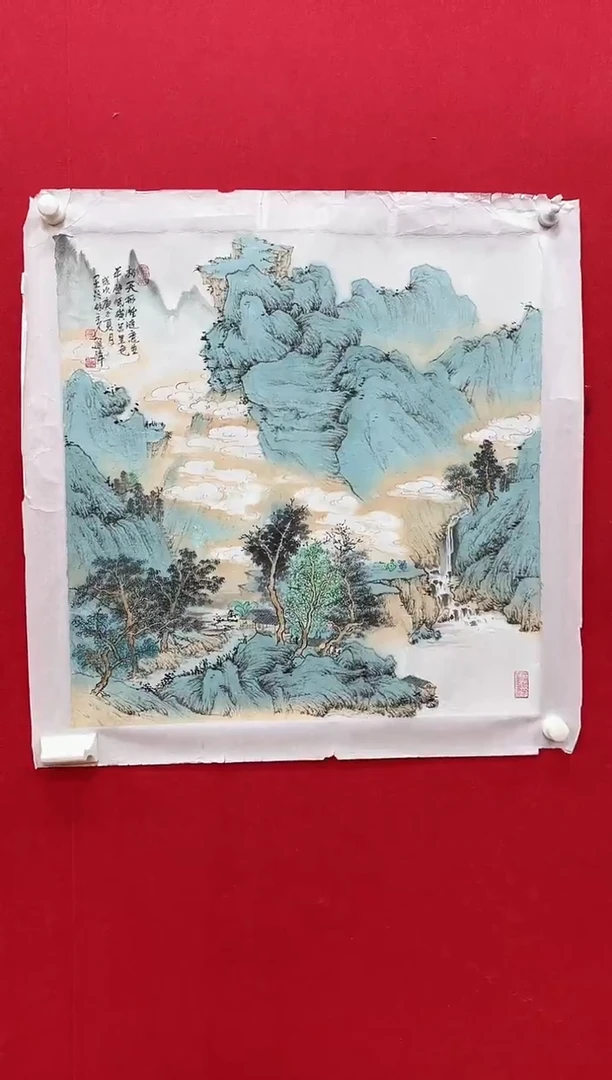 国画Z天津人美--左近伟-4平尺国画