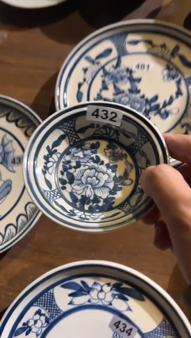 【闪购商品】瓷432号兰花碟