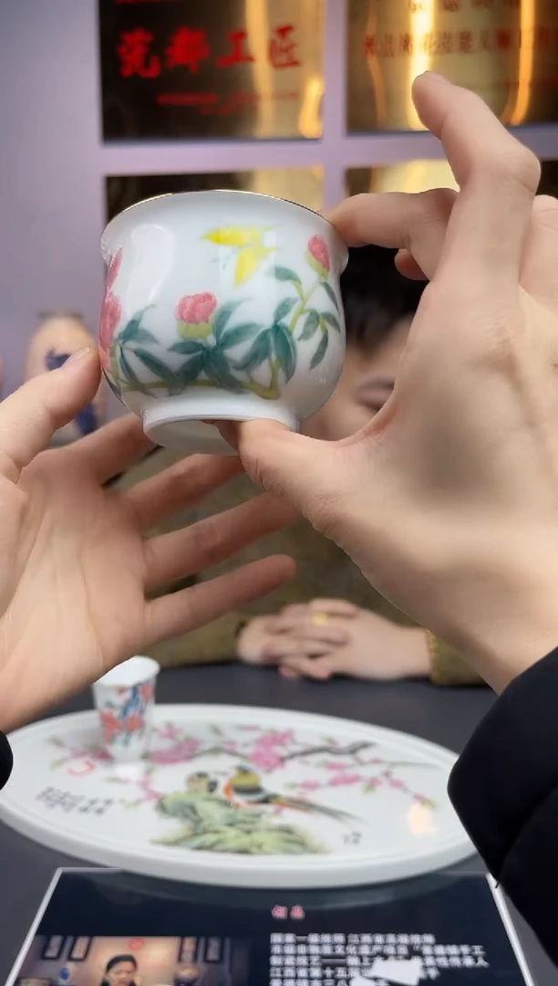 摆件陶12/18/36景德镇