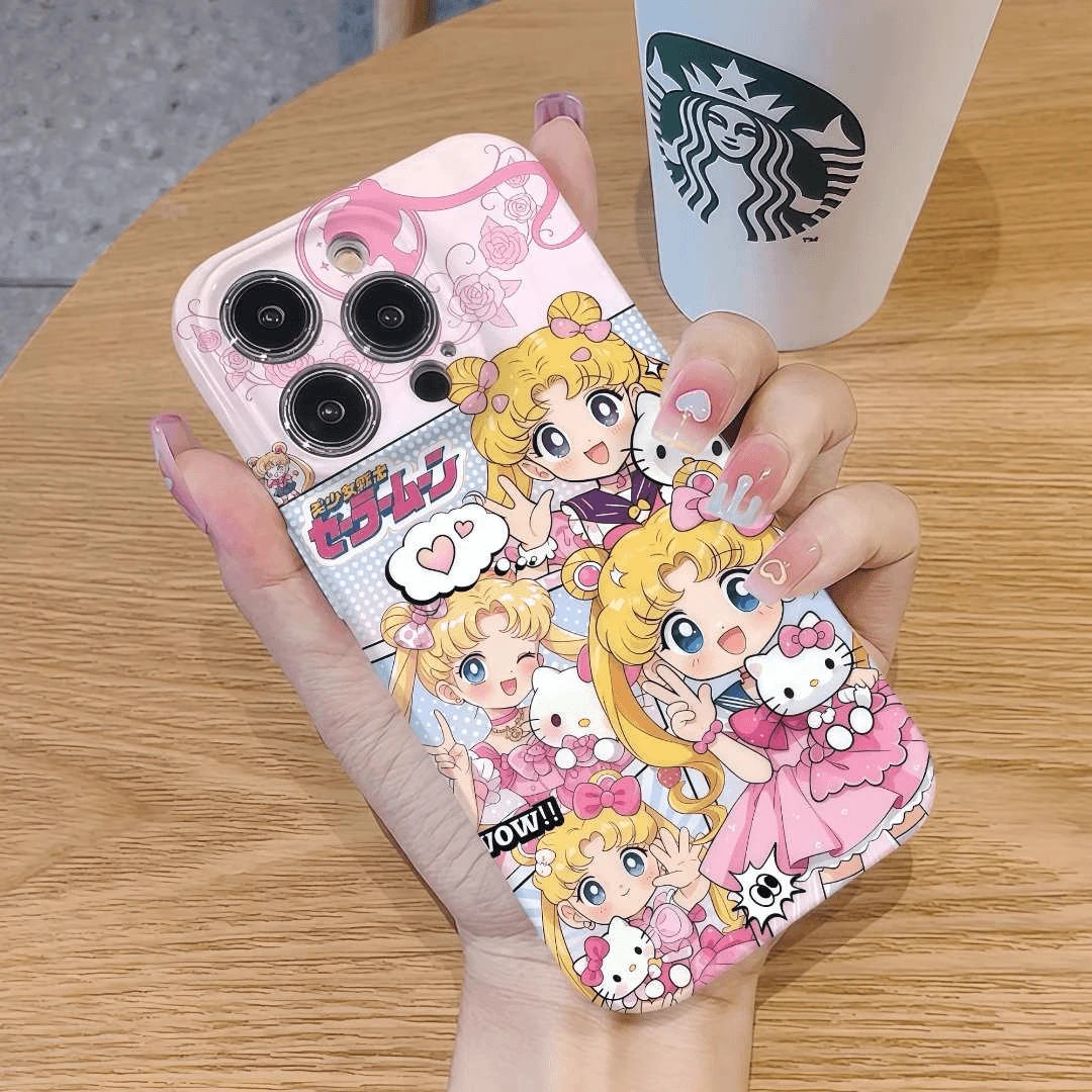 KT美少女适用于苹果16promax菲林手机壳软/华为/小米/oppo/vivo
