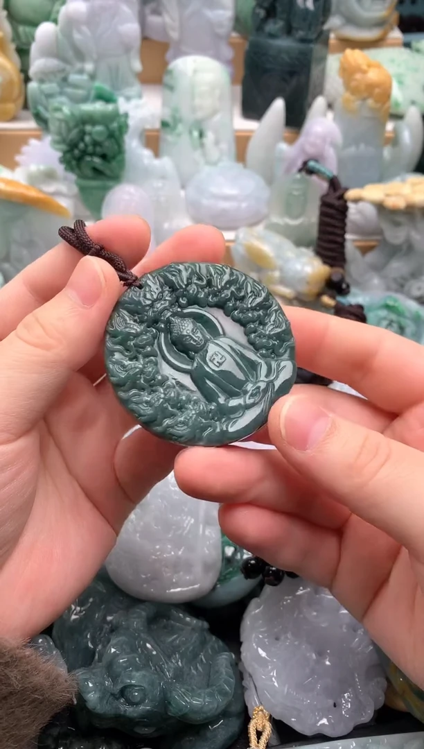 吊坠(不含链)未镶嵌翡翠1