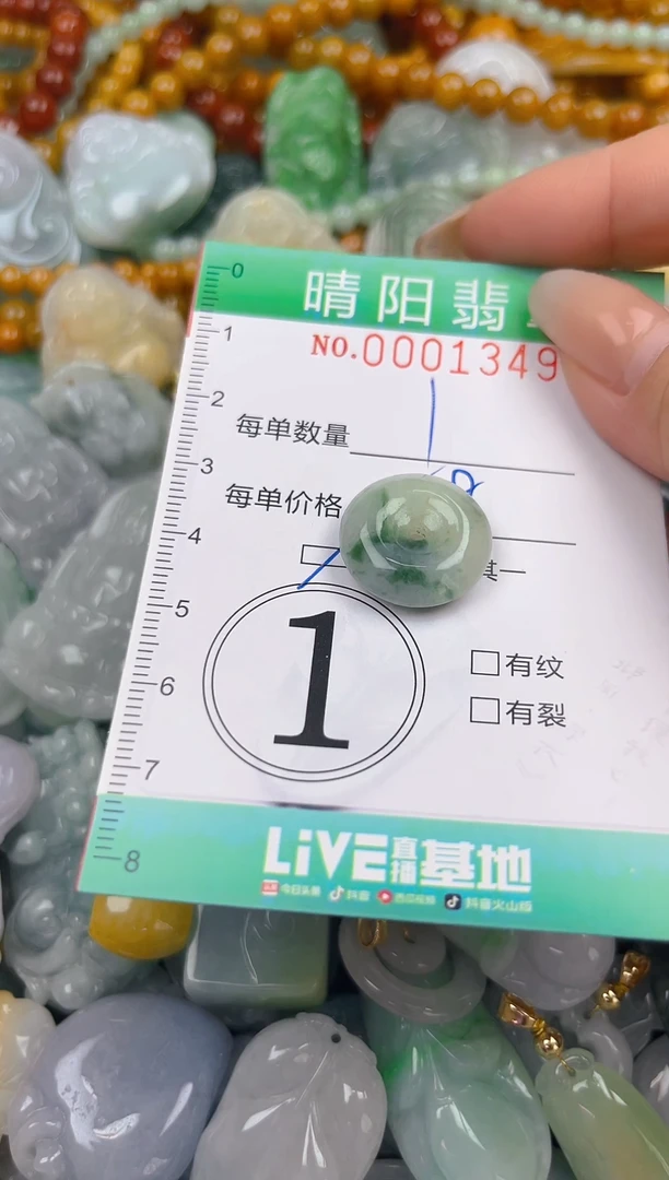 翡翠未镶嵌颈饰闪购0001349多样性发其一