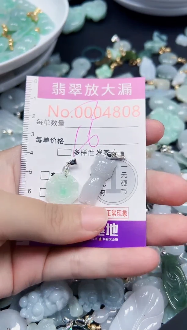 颈饰未镶嵌翡翠4808