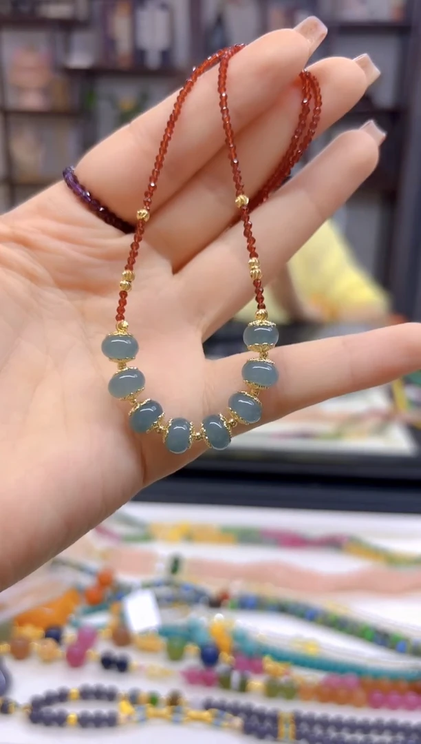 翡翠未镶嵌颈饰DIY款X550