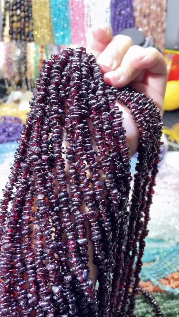 未镶嵌珠宝半成品水晶大石榴