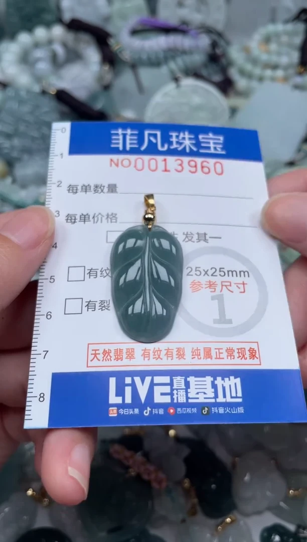 颈饰未镶嵌翡翠13960