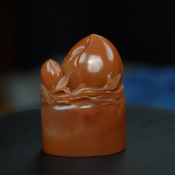 寿山高山石 -寿桃