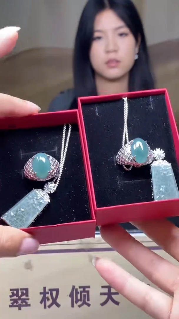 颈饰未镶嵌翡翠多样性发货【只发一套】*q6