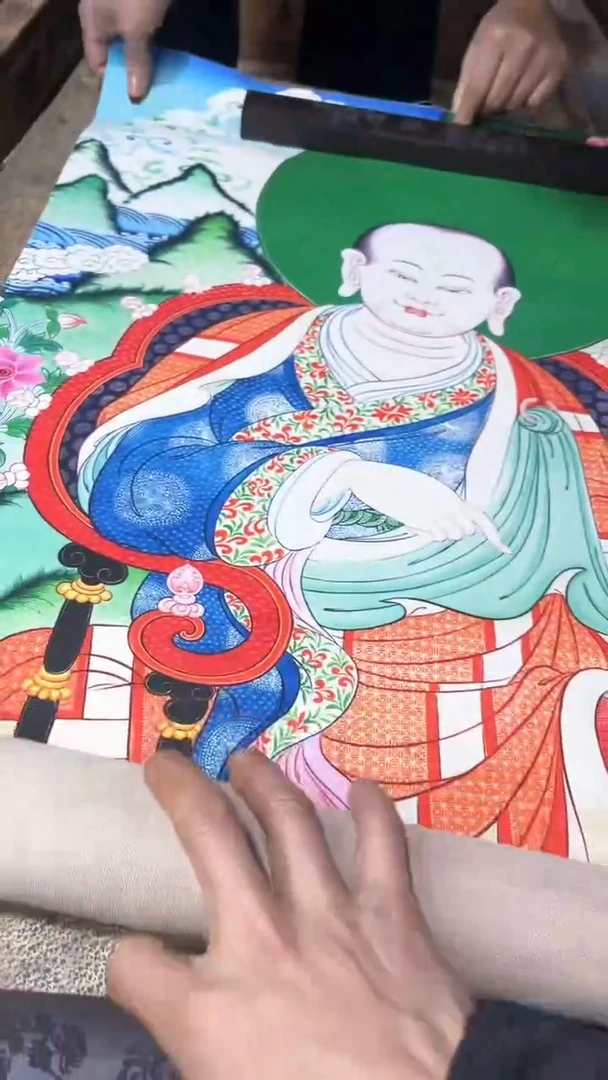 卷轴画玖忆唐卡TK41