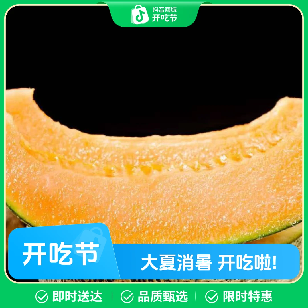 林氏蜜瓜哈密瓜 香甜脆爽多汁 1颗2.7-2.8斤起辽宁发货河北省