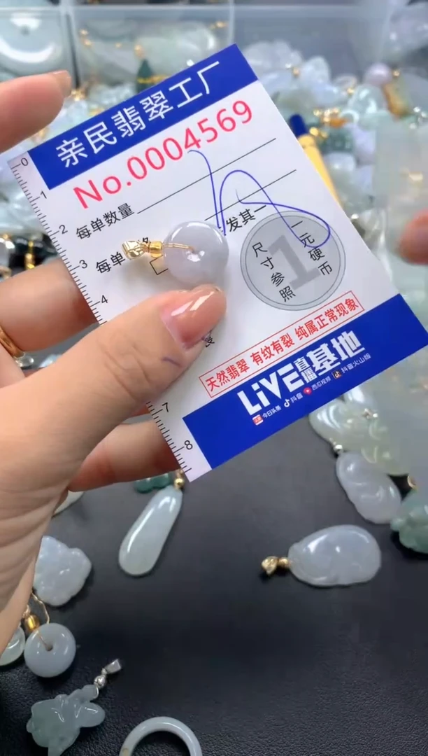 颈饰未镶嵌翡翠4569