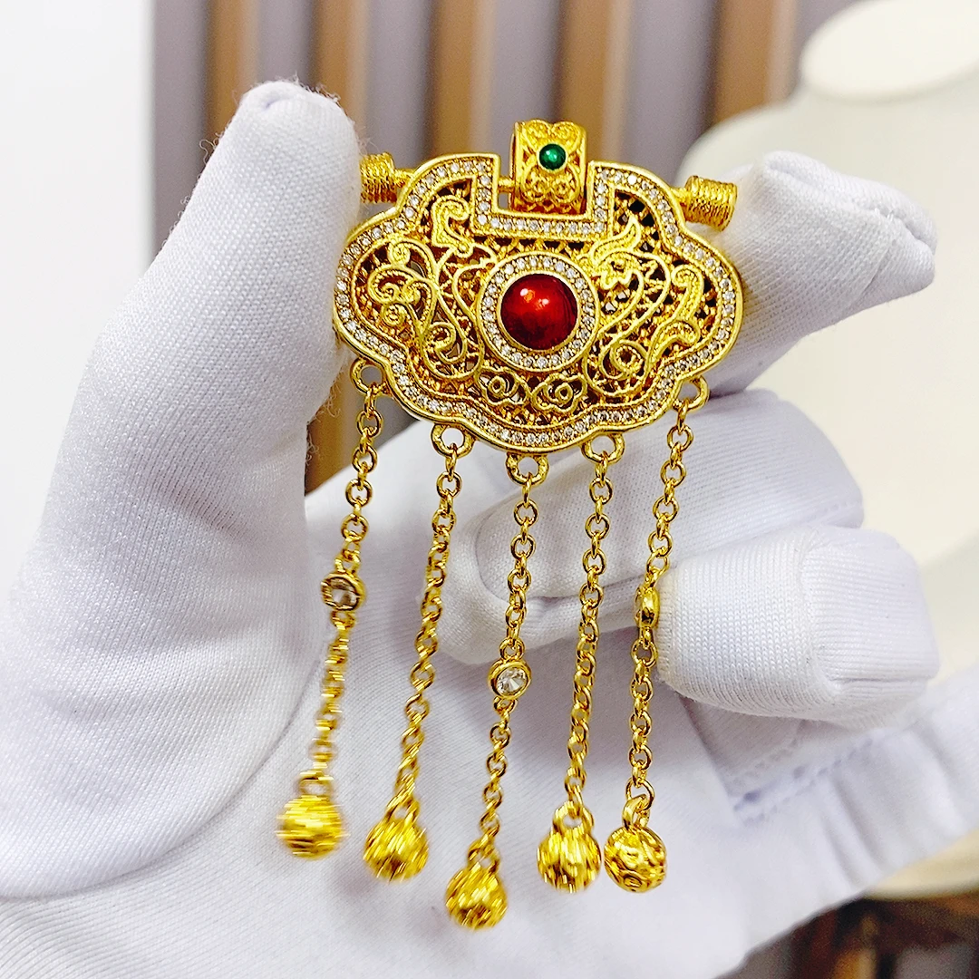 吊坠 时尚巴法郎彩天子门生锁吊坠