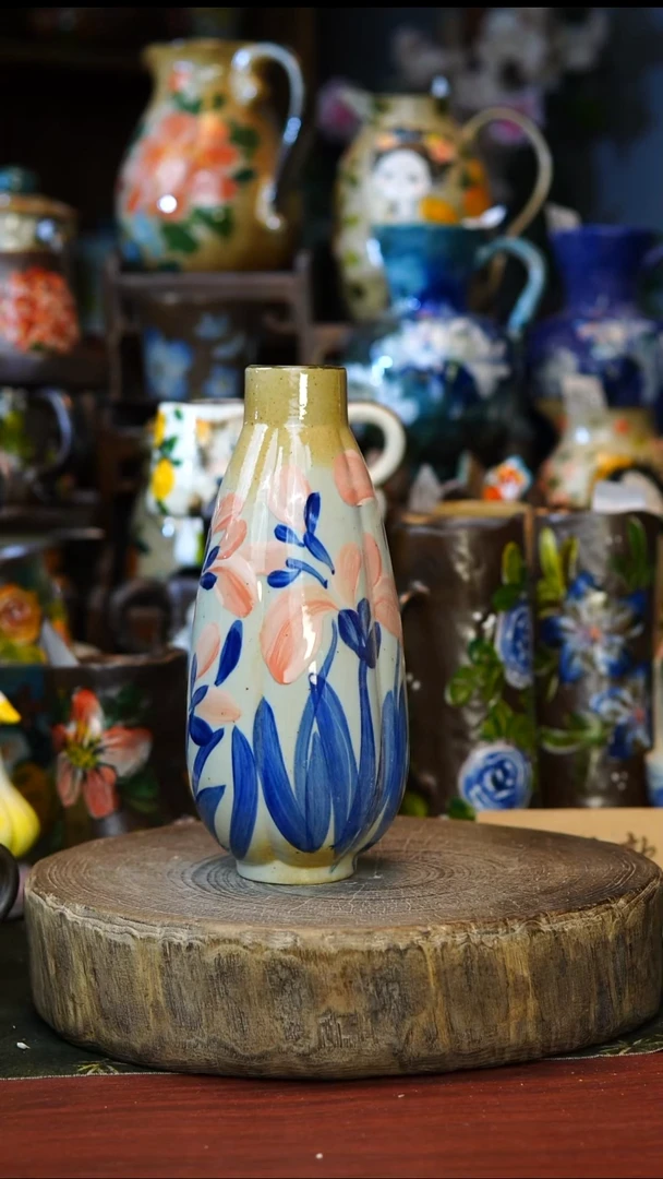 陶瓷223景德镇手工手绘釉下彩