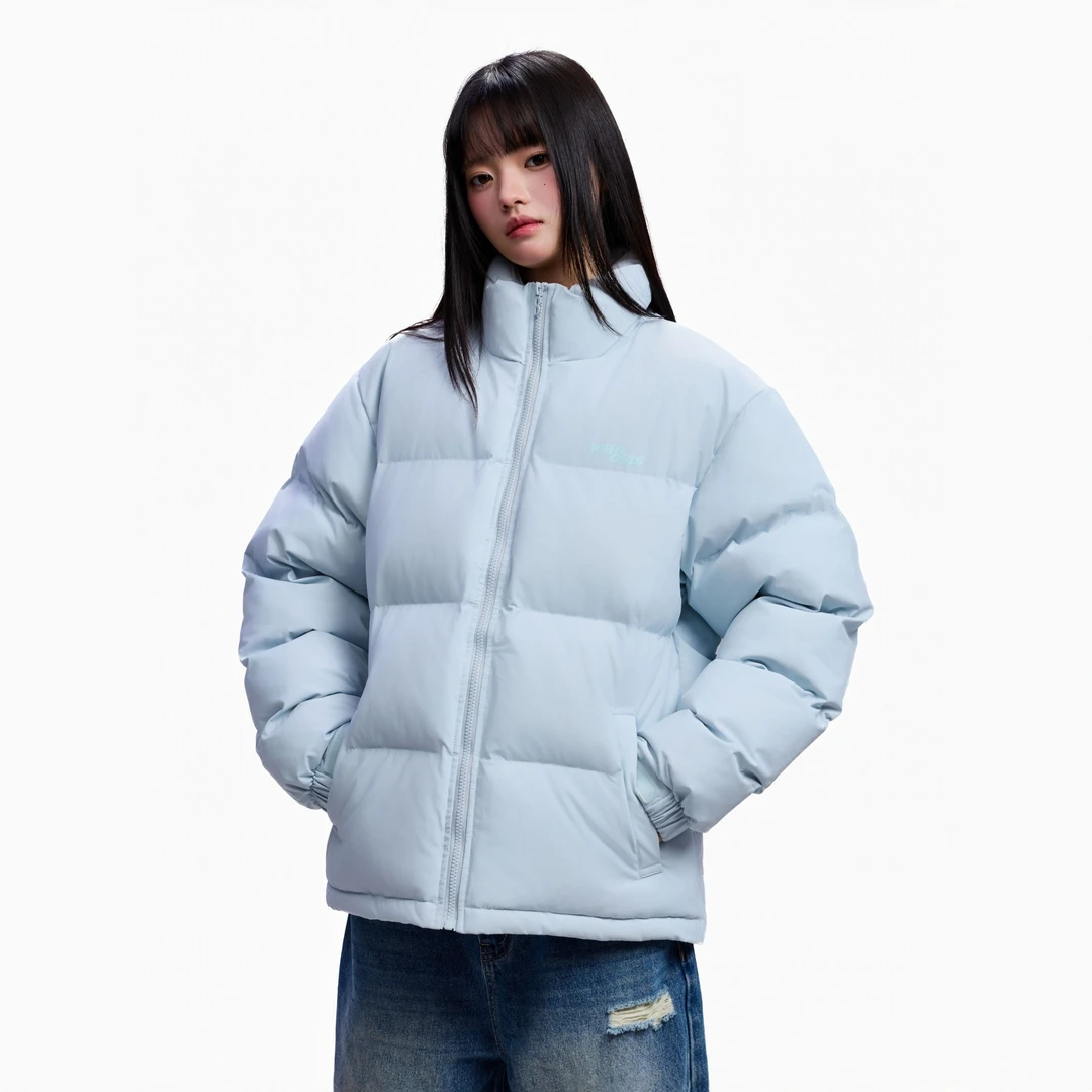 【年货节】WHOOSIS（不知其名）8字logo基础棉服（加色）冬外套男女