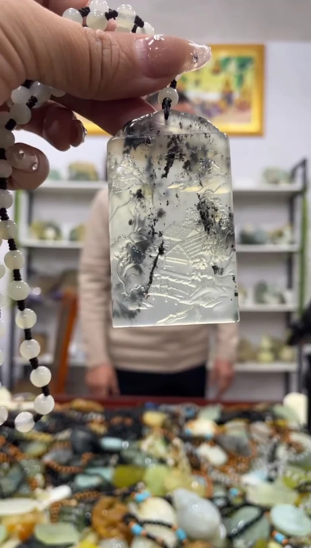 【闪购商品】岫玉吊坠未镶嵌