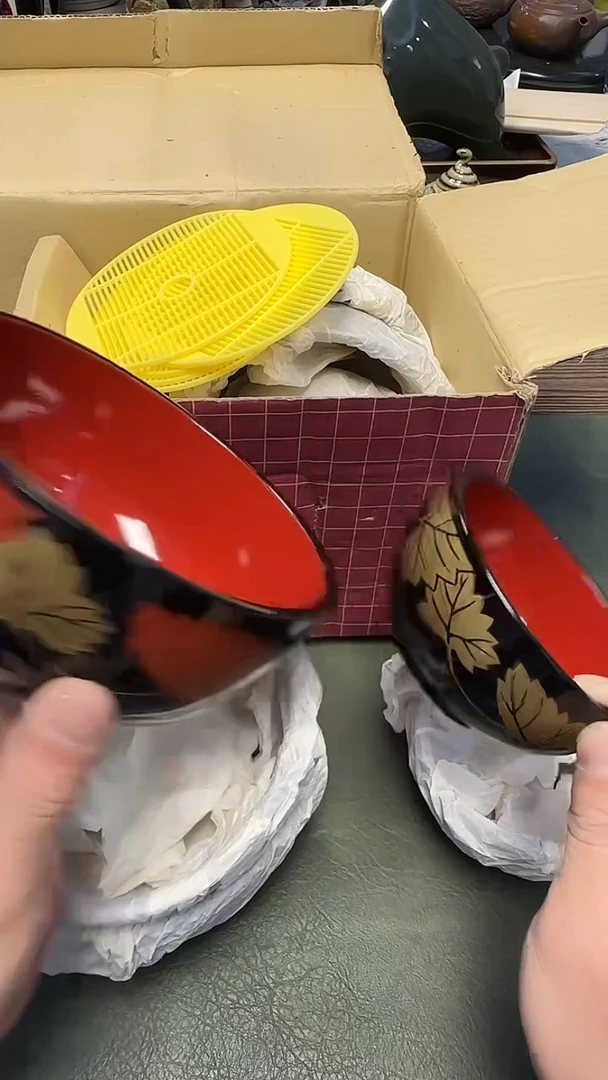 185树脂5大5小碗