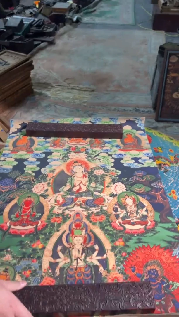 卷轴画卷轴画奥奥的唐卡